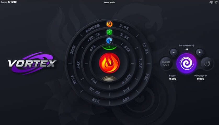 Vortex Casino : Gioco gratuito !