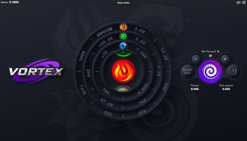 Vortex Casino : Jeu gratuit !